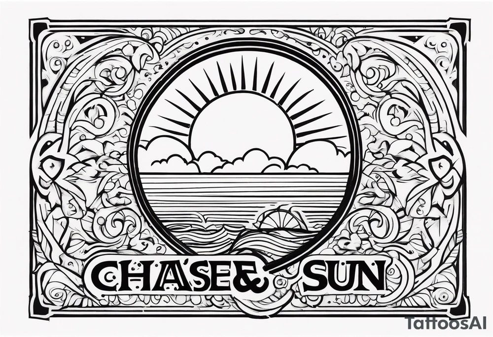 Chase and a sun tattoo idea