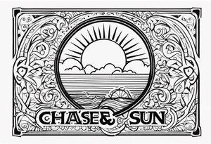 Chase and a sun tattoo idea