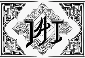 christian hebrew tattoo idea