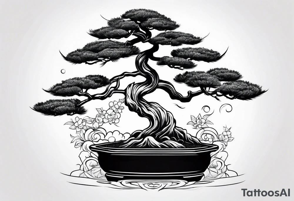bonsai tattoo idea