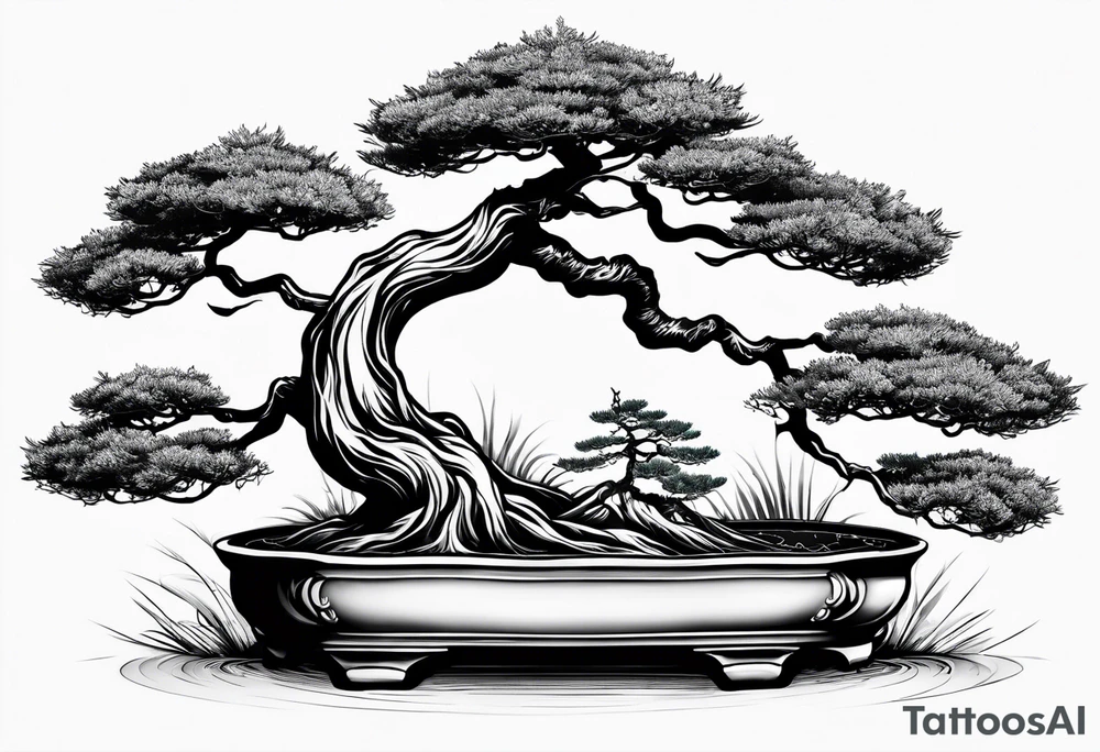 bonsai tattoo idea