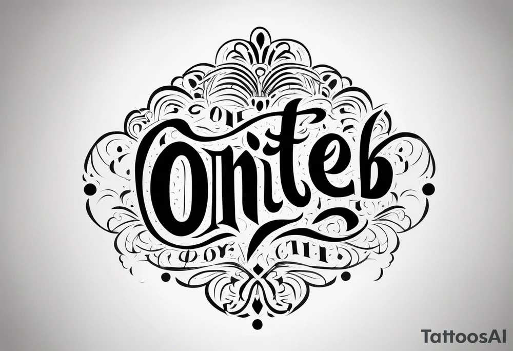 oniteB tattoo idea
