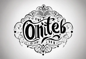 oniteB tattoo idea