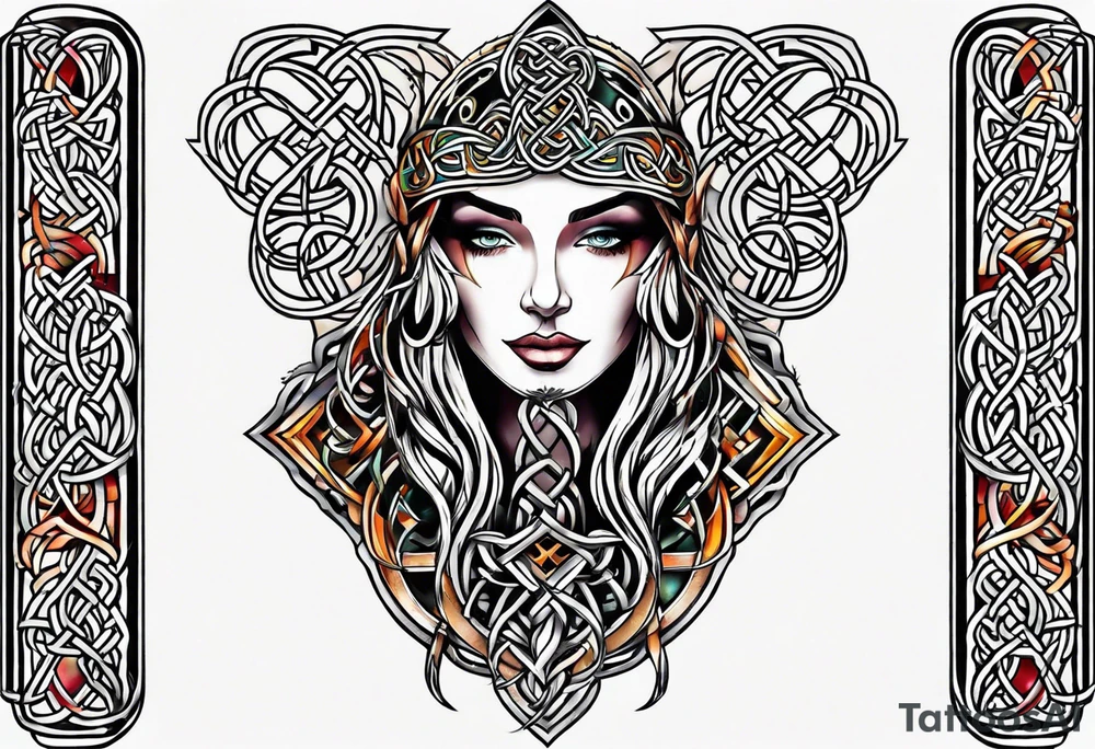 Celtic knot shoulder tattoo tattoo idea