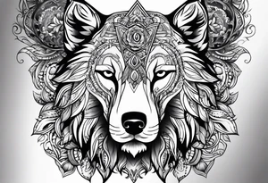Wolfe tattoo idea