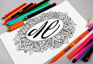 Nevaeh tattoo idea