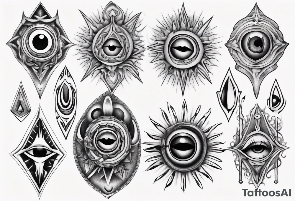 Tool band eye tattoo idea