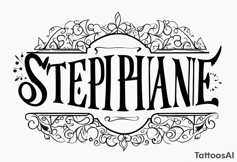 Stephanie tattoo idea