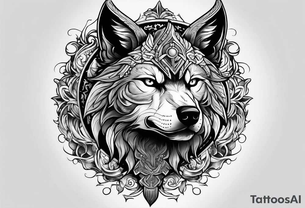 Fenrir tattoo idea