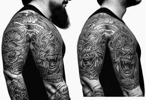 Thrash metal tattoo idea