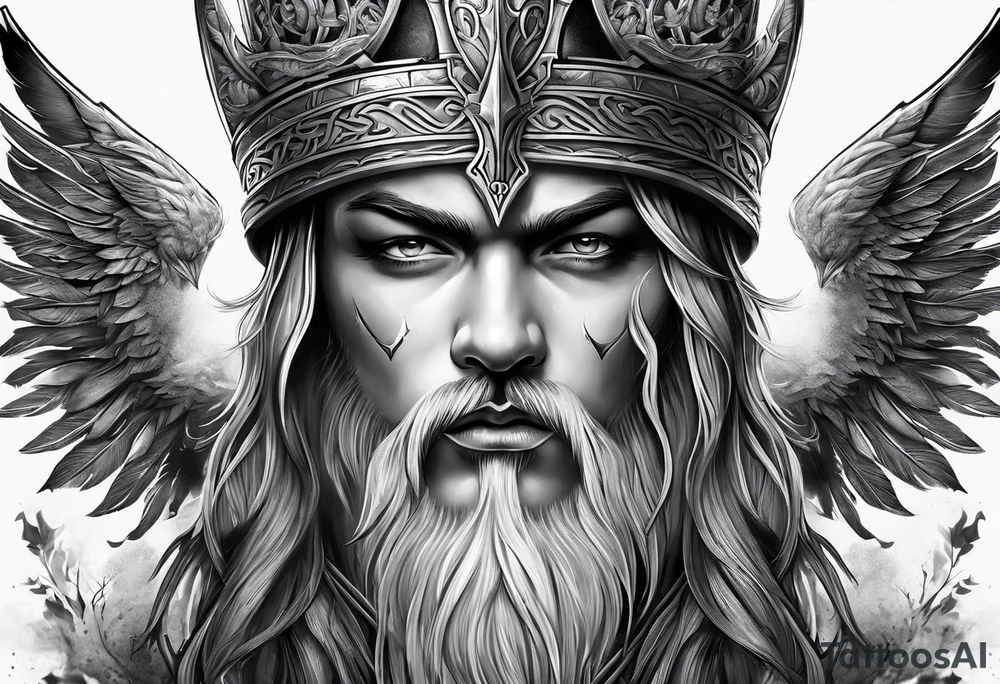 Valhalla  mist fog tattoo idea