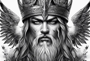 Valhalla  mist fog tattoo idea