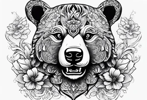 yakuza tattoo teddy bear tattoo idea