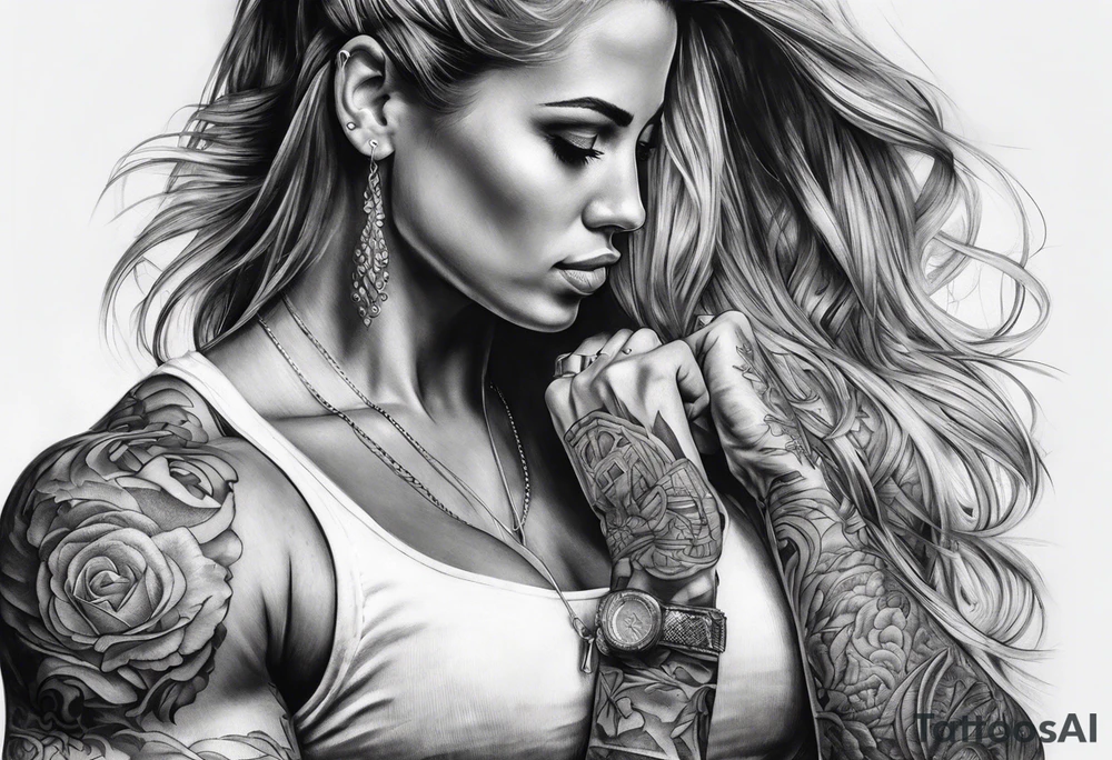 Bodybuilding tattoo idea