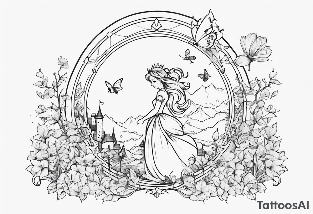 Fairy tale tattoo idea