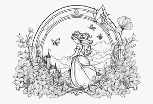 Fairy tale tattoo idea