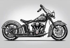 rube goldberg style contraption tattoo idea