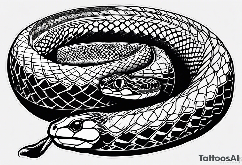 I want a snake tattoo tattoo idea