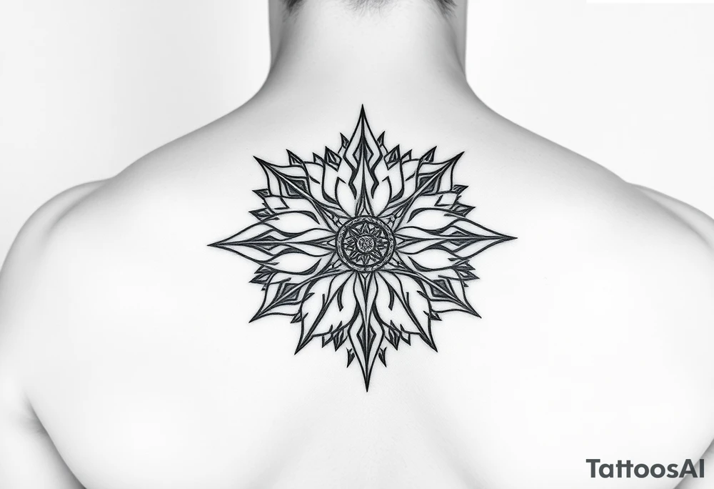 Mind body spirit symbol tattoo idea