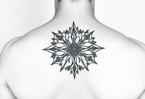 Mind body spirit symbol tattoo idea