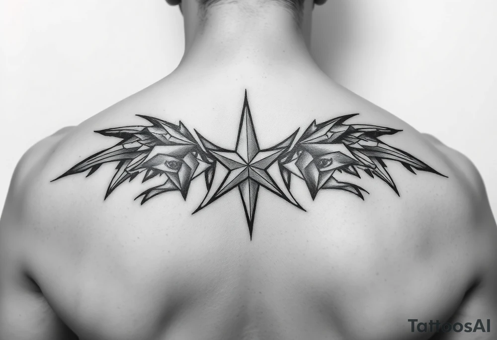 Edgy cybersigilism “Starz” very close together tattoo idea