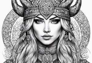 freya norse tattoo idea