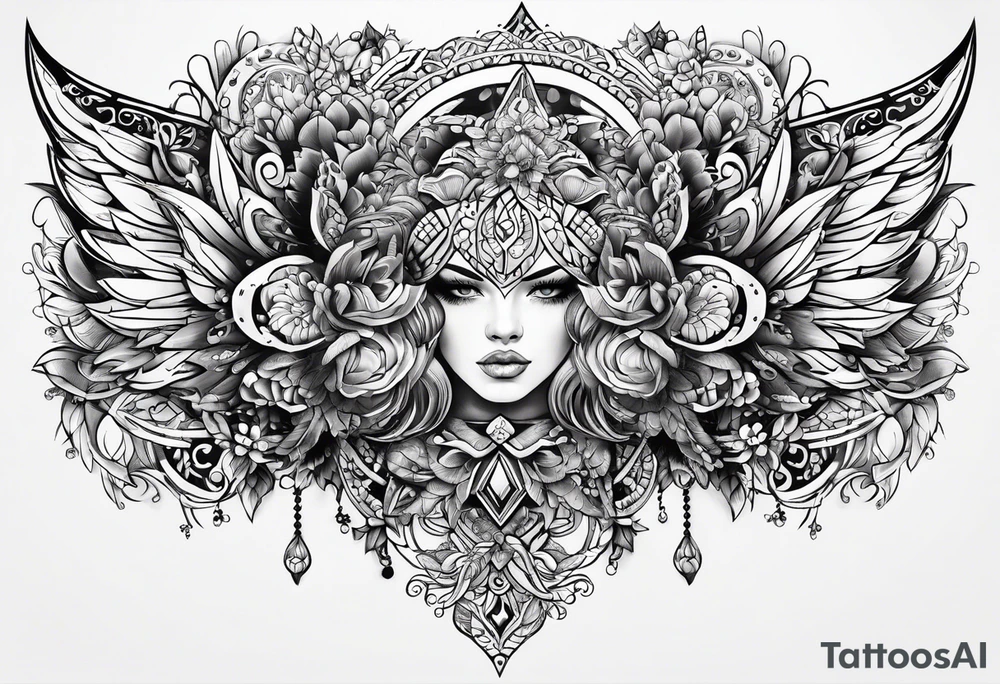 Tatuagem para o antebraço com design delicado e sofisticado tattoo idea