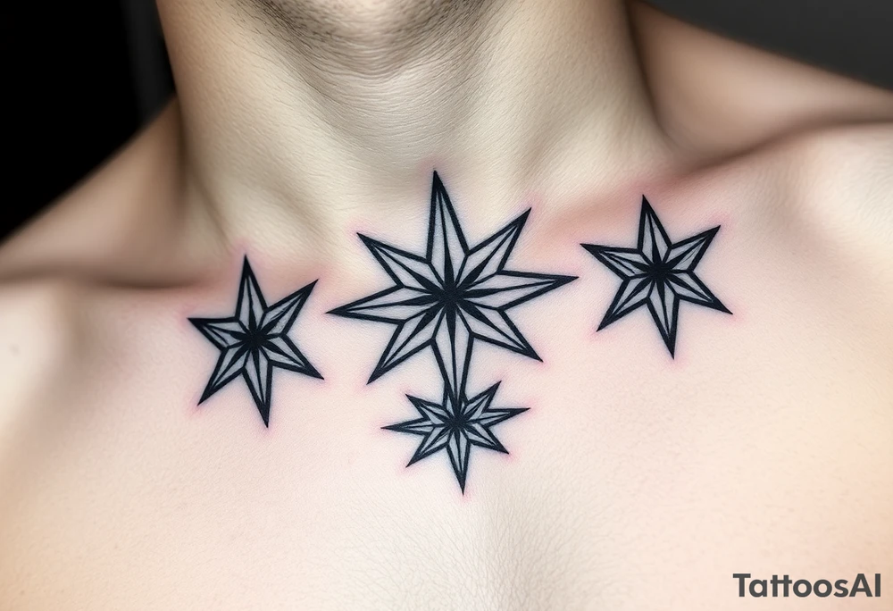 Stars tattoo idea