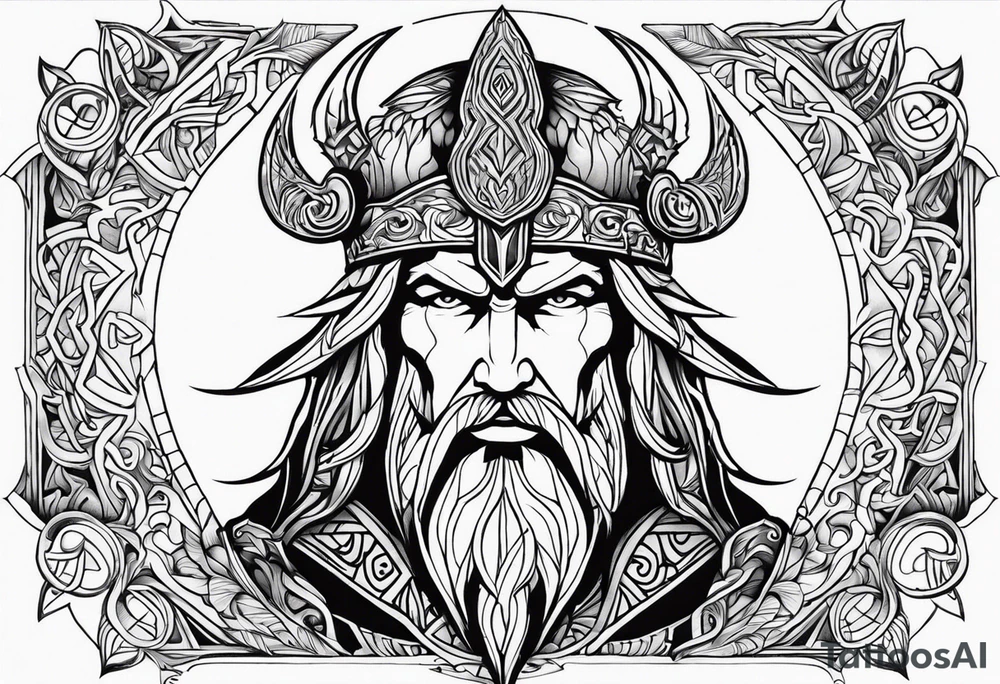 Wotan tattoo idea