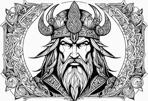 Wotan tattoo idea