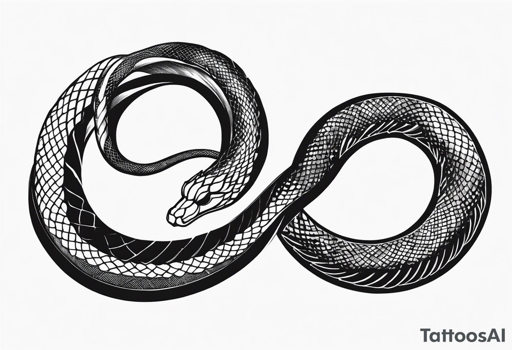 Aggresive Snake, this design must be in a vertical vertical proportion. Also, the desing must be minimalistic not saturated. tattoo idea