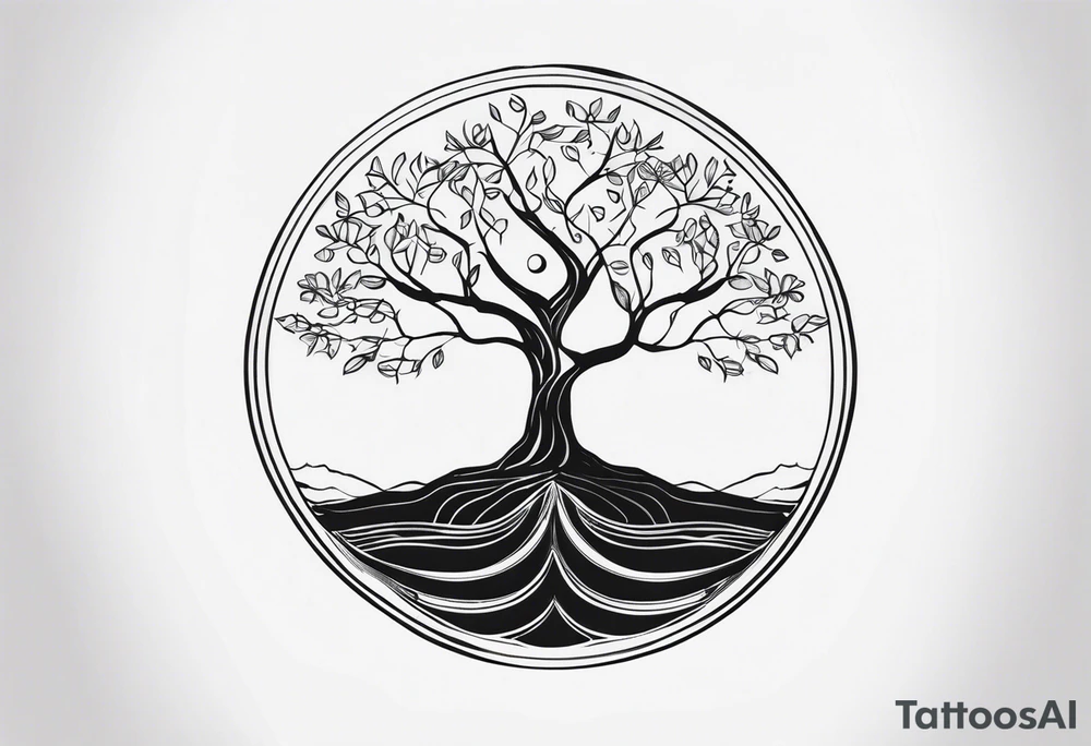 tree of life tattoo idea