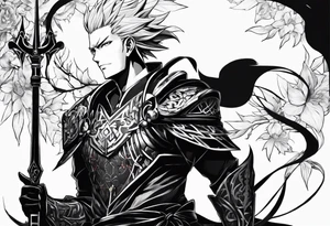 gilgamesh from fate stay night/zero tattoo idea