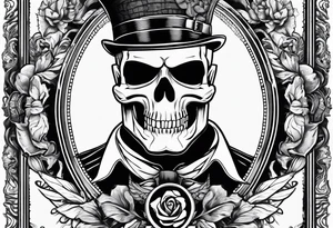 Manners Maketh Man with Punisher emblem tattoo idea