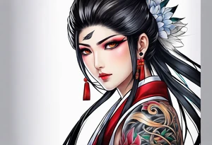 Byakugan eyes tattoo idea