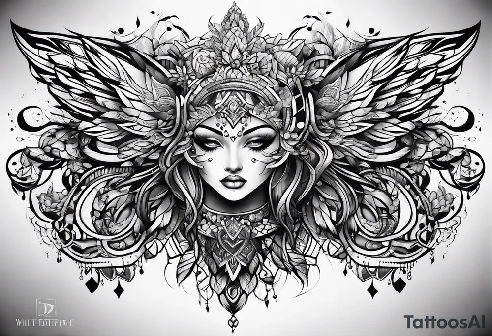 1 of 1 tattoo idea