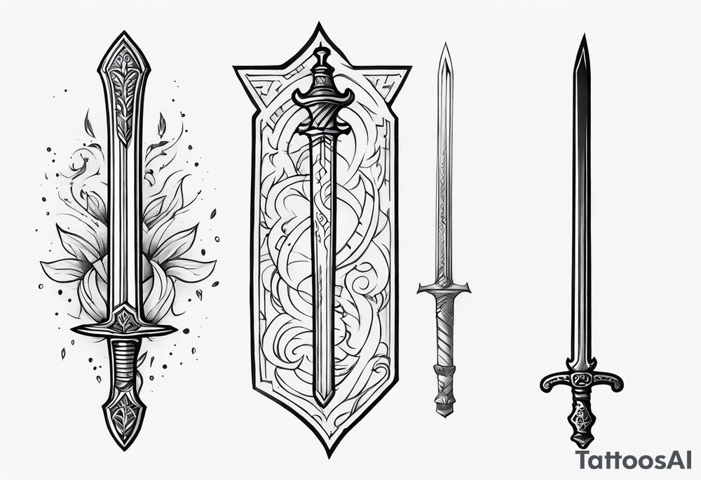 Sword tattoo idea