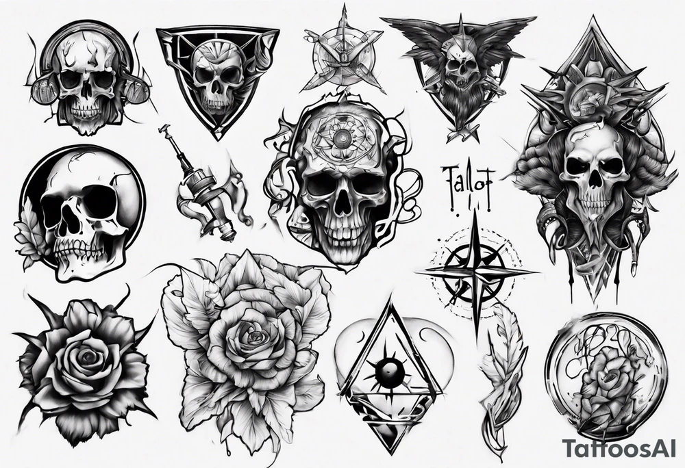 black talbot tattoo idea