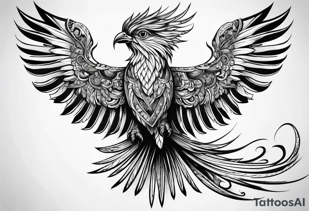 Quetzal long tattoo idea