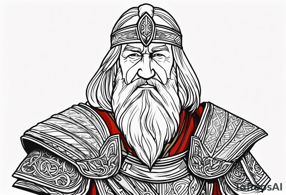 King Theoden forth Erolingas charge tattoo idea