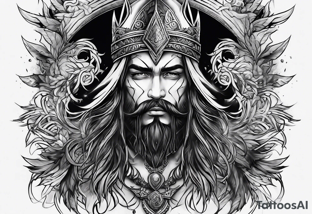 Valhalla mist fog tattoo idea