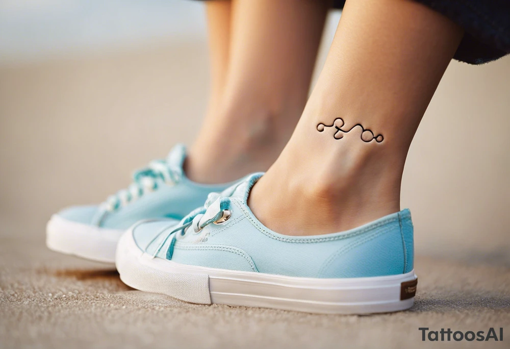 Puzzle Piece: A fine, clean outline with no shading, keeping the design light and elegant. Two pieces connected. 
Handwritten Text: inside the puzzle piece, your sister’s words “to my favorite sister,” carefully preserving the integrity of her handwriting.
This will create a balanced, meaningful design that's simple yet full of emotion—perfect for a small ankle tattoo. tattoo idea