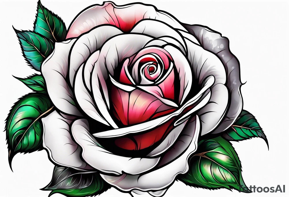 Rose tattoo idea