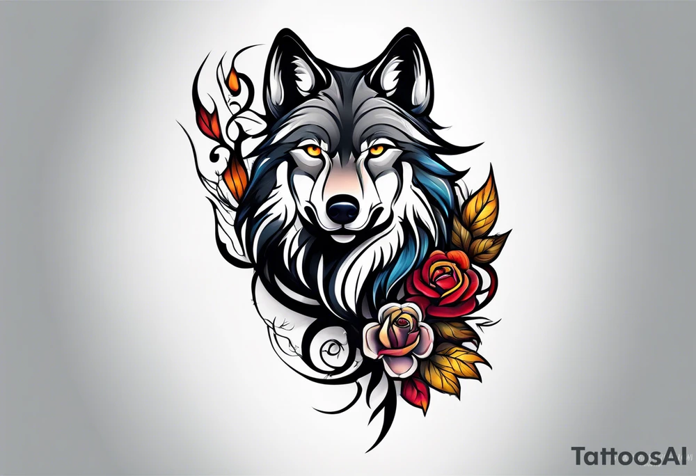 Lmbo wolf tattoo idea