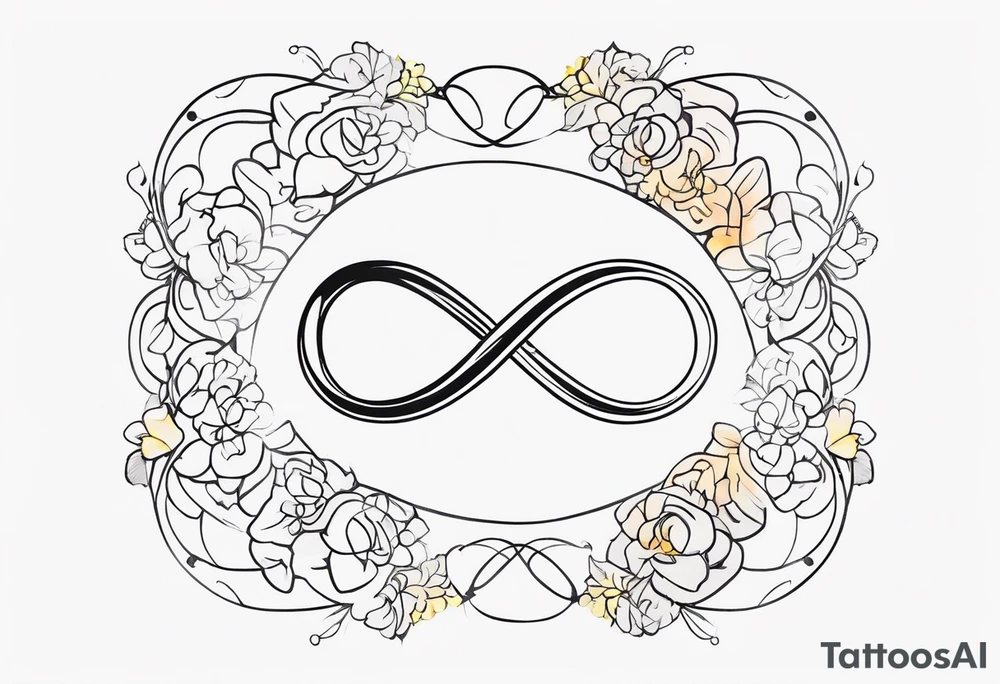 Infinity, family, love tattoo idea