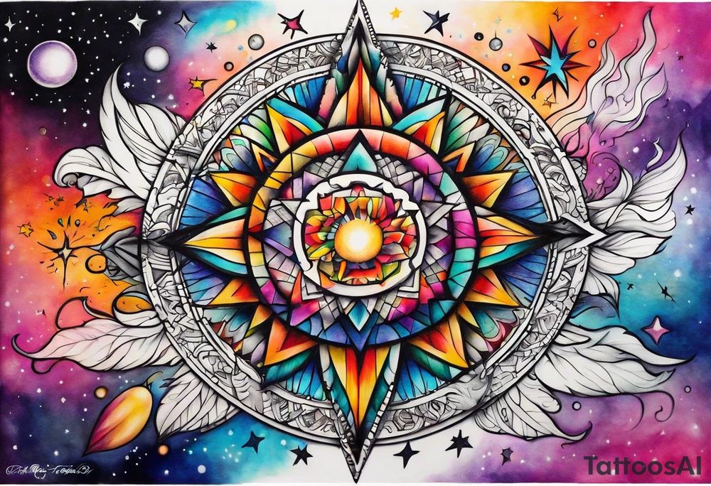 The Big Bang tattoo idea