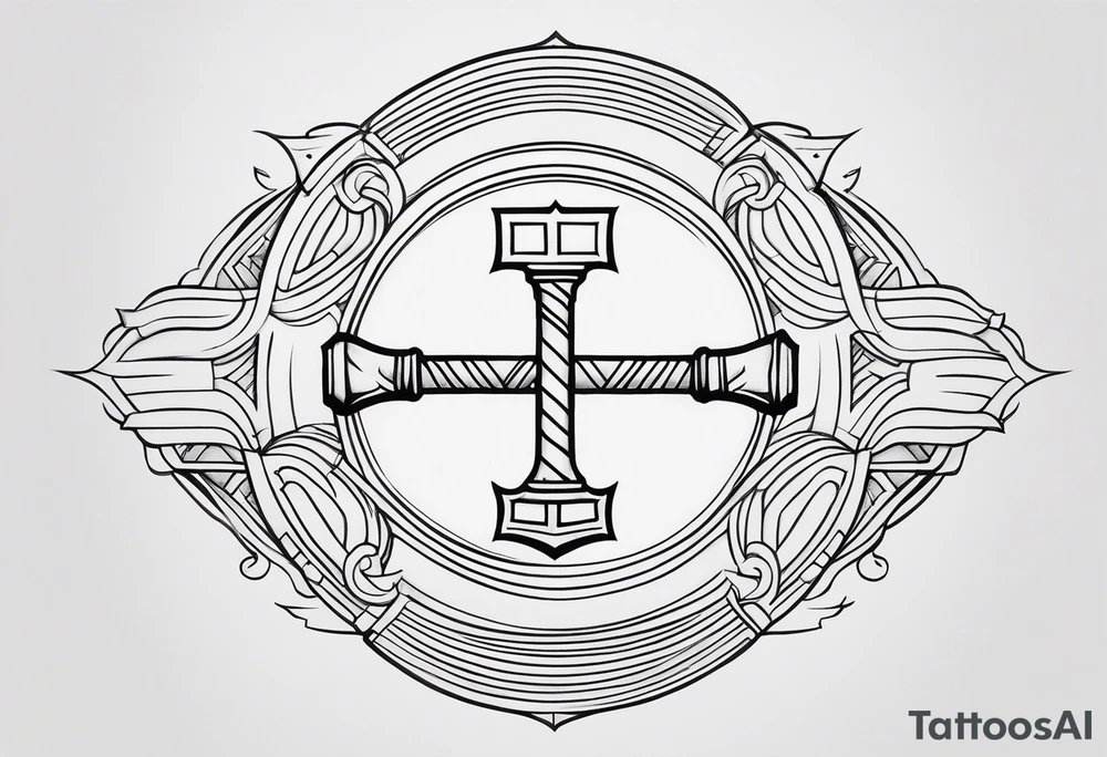 hammer discipline tattoo idea
