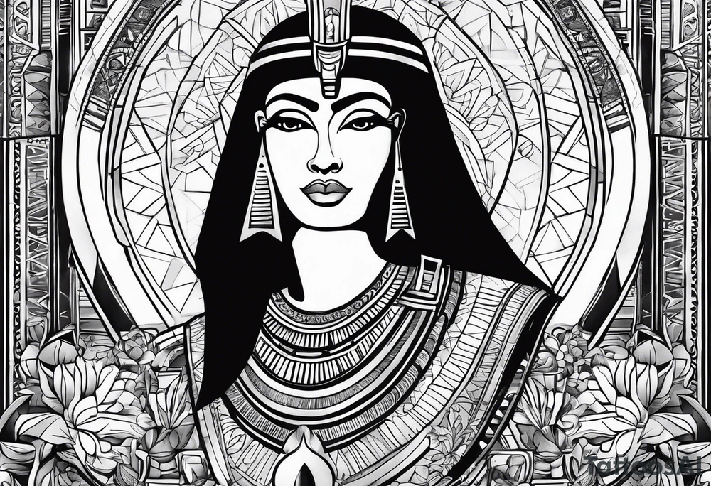 amcient egypt tattoo idea