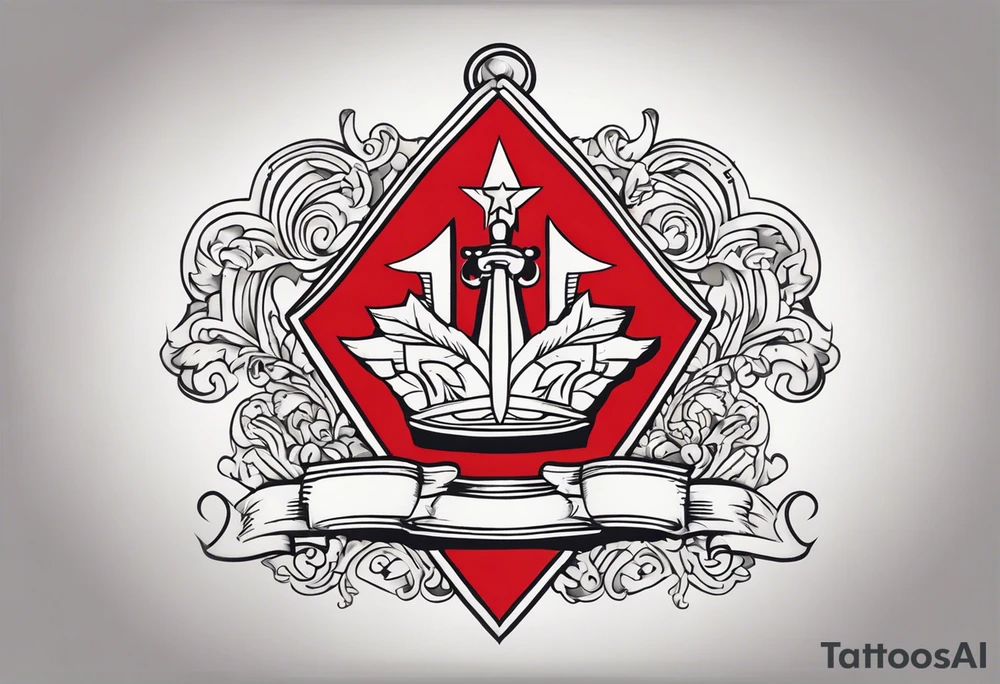 the old cuban crest tattoo idea