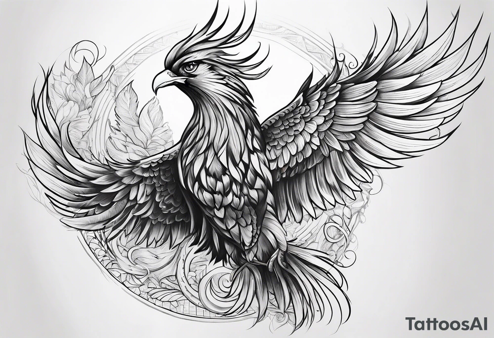 Pheonix tattoo idea